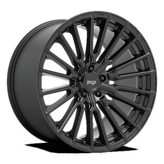 Niche M250 Premio 20X10.5 5X120 35Et 66.56Cb Matte Black Wheel