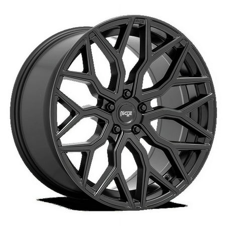Niche M261 Mazzanti 19X8.5 5X100 40Et 66.56Cb Matte Black Wheel