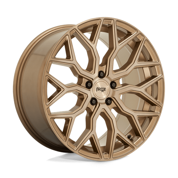 Niche M263 Mazzanti 19X8.5 5X112 25Et 66.56Cb Bronze Brushed Wheel