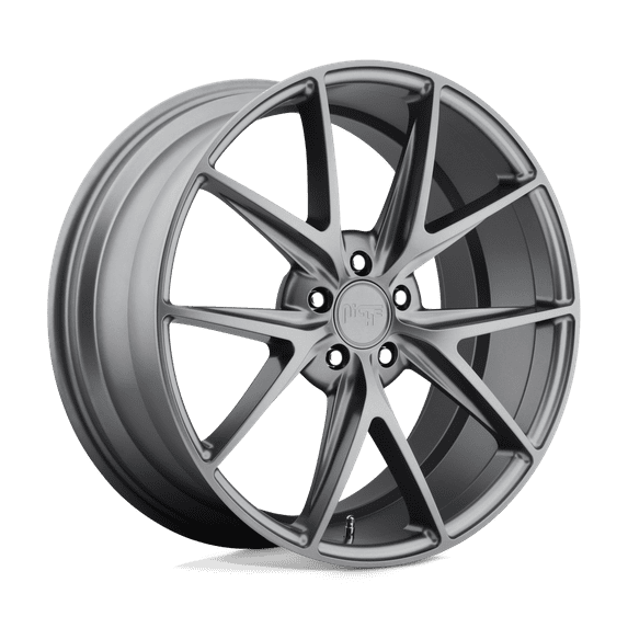 Niche Misano 17X8 Matte Gunmetal Wheel