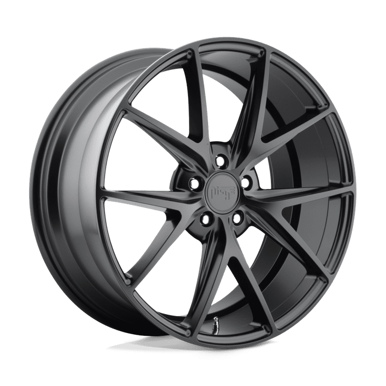 Ny0520 Niche Misano Custom Aluminum Rims, 20X9 Matte Black Wheel