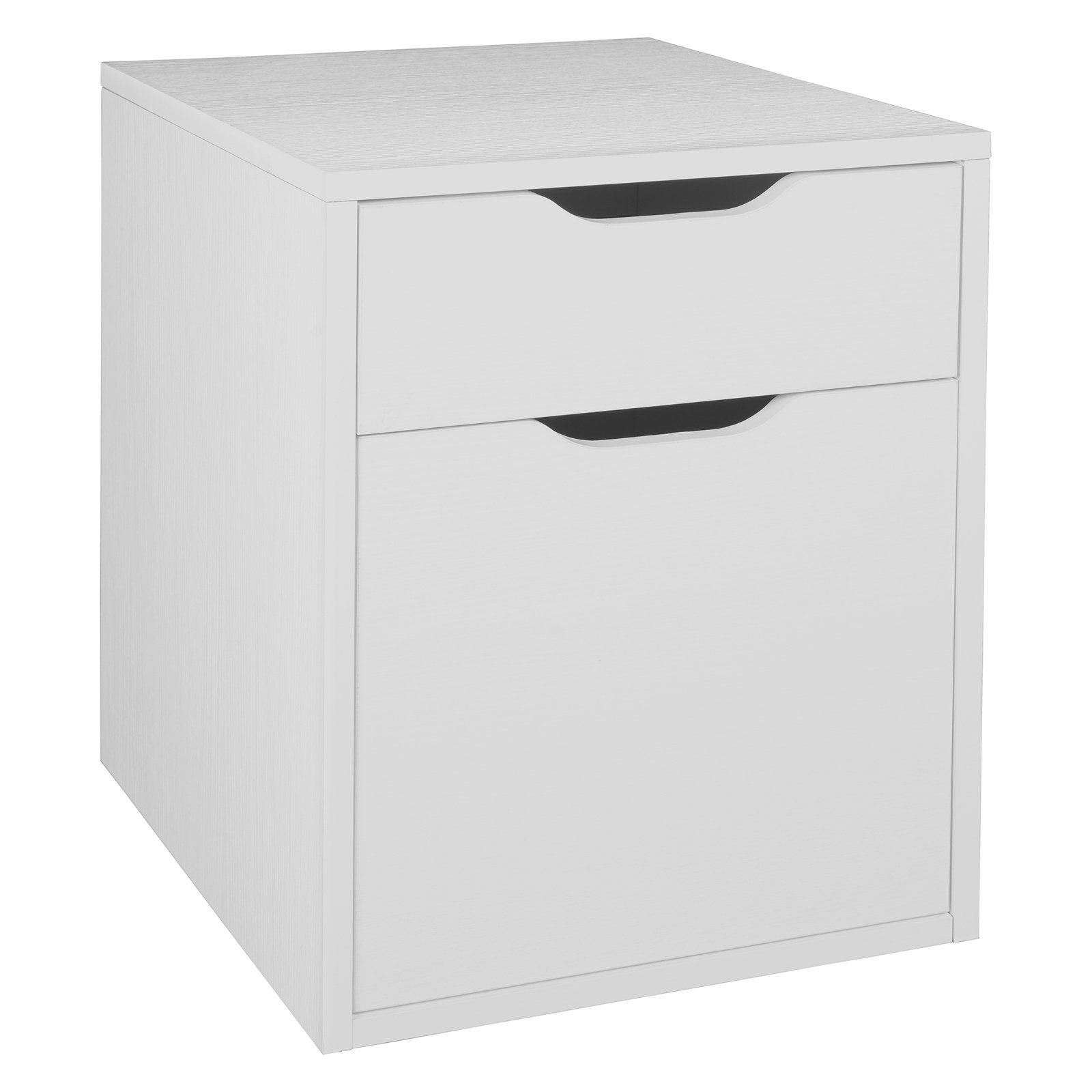 Niche Mod 19.5 in Freestanding Storage or File White Wood