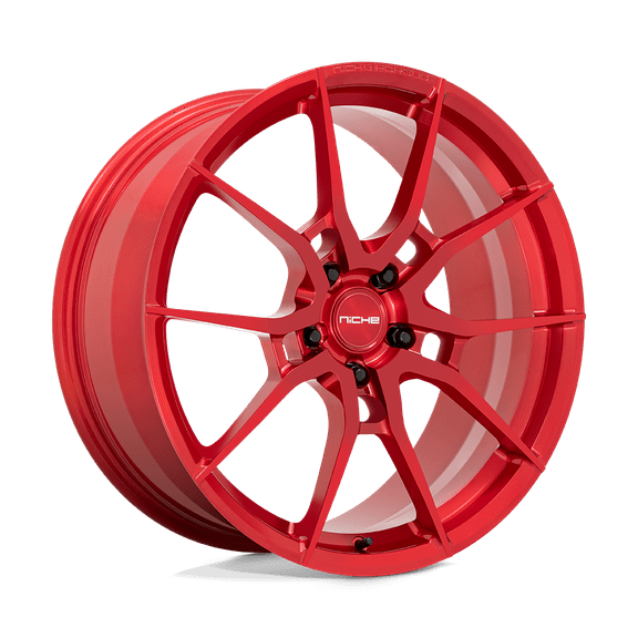 Niche Mono Monoblock Forged Rim M113 20X11.5 5X120 RED 52MM, T113201562+52