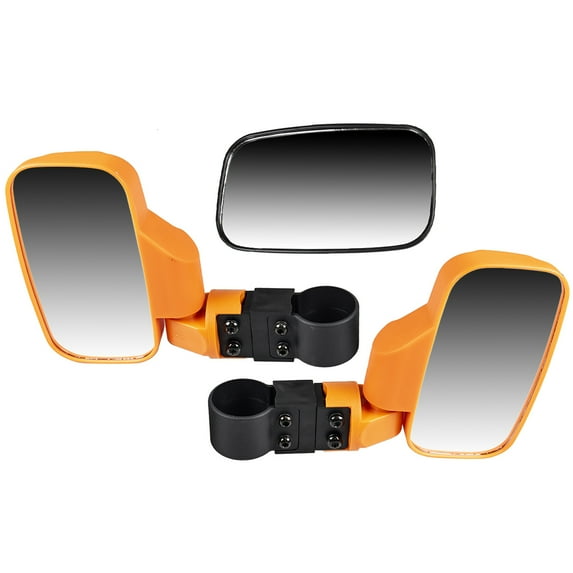 Niche Orange Breakaway Side Rear Mirror for Offroad UTV 1.75 inch Cage UTV MK1002349