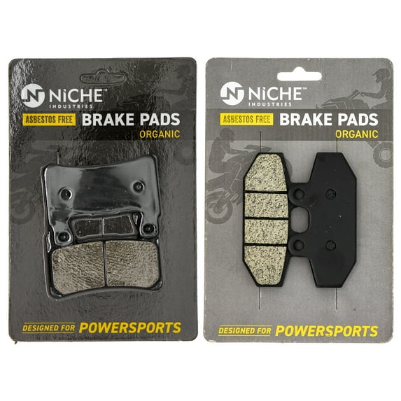 Niche Organic Brake Pad Set for Harley-Davidson Low Rider Motorcycle MK1002681