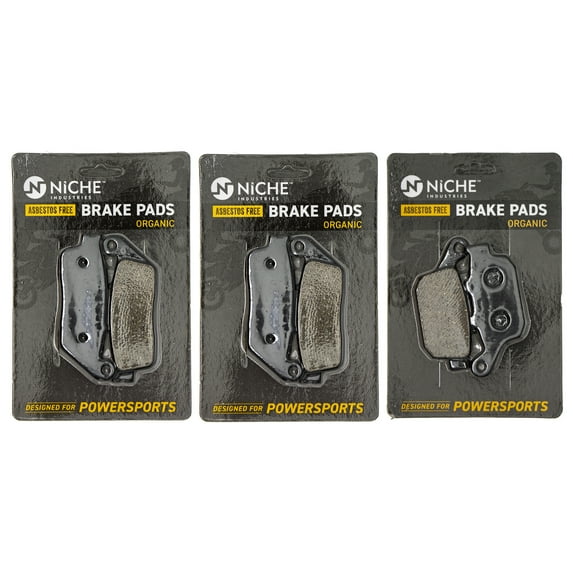 Niche Organic Brake Pad Set for Kawasaki Versys 650 Motorcycle MK1002763