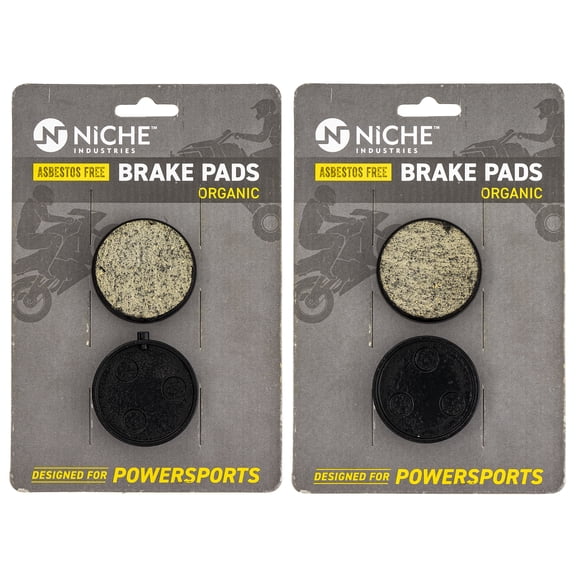 Niche Organic Brake Pad Set for Yamaha Phazer II Snowmobile MK1002882