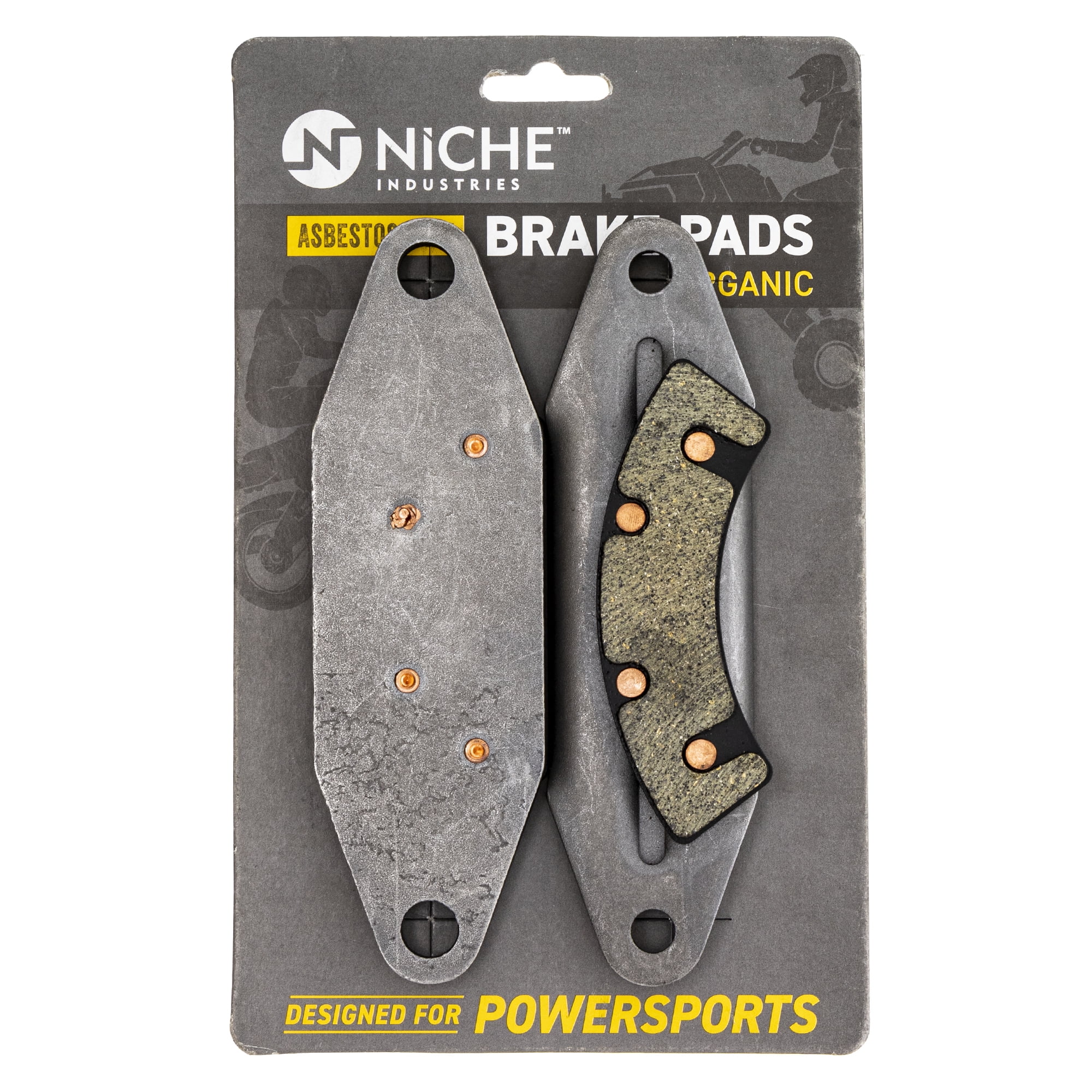 Niche Parking Brake Pad Set for Arctic Cat Prowler XTZ 1000 Organic UTV
