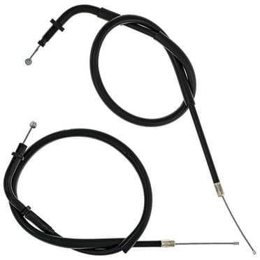 NICHE Push Pull Throttle Cable Set For Honda Shadow VLX 600 VT600C VT600CD