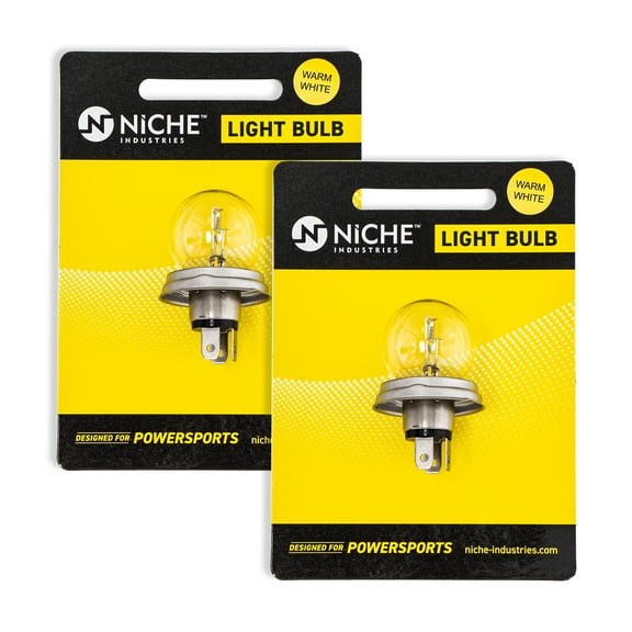 Niche R2 Headlight Bulb High Low Beam for Yamaha XT250 Motorcycles 2 Pack 519-CBL2250B