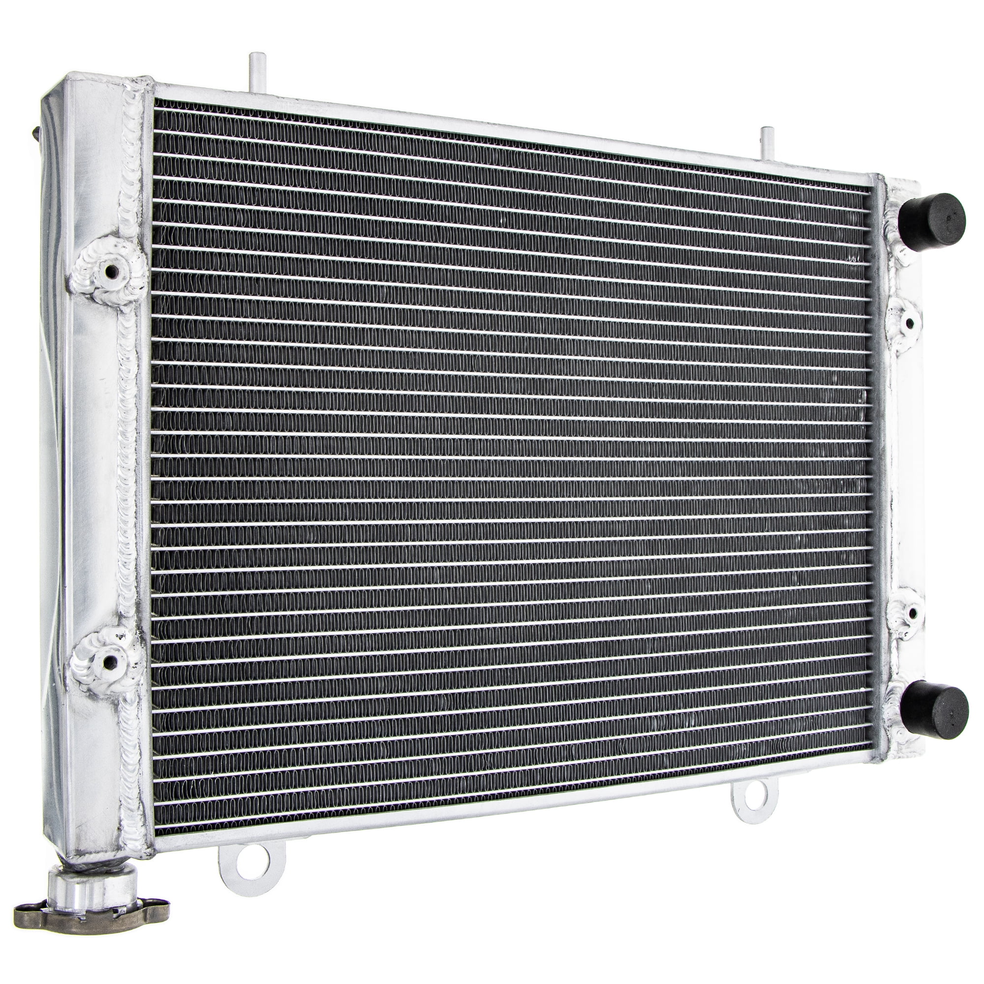 Utv Shack Rear Radiator Niche Radiator with Cap for Polaris Ranger 400 500 570 800 900 Crew ...