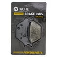 thumbnail image 1 of Niche Rear Brake Pad Set for Harley-Davidson Dyna Organic Motorcycle 519-KPA2410D, 1 of 5