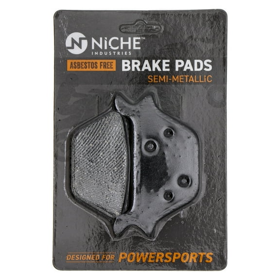 Niche Rear Brake Pad Set for Harley-Davidson Dyna Semi-Metallic Motorcycle 519-KPA2305D