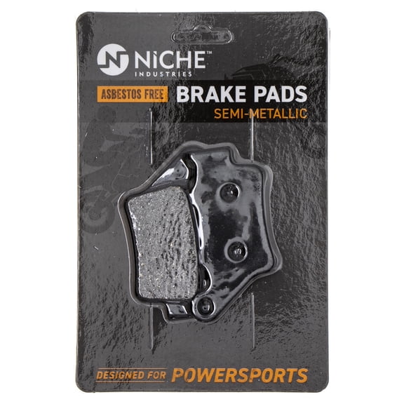 Niche Rear Brake Pad Set for KTM 1125 250 Semi-Metallic Motorcycle 519-KPA2442D