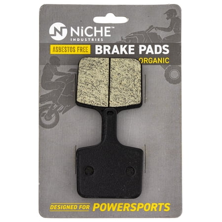 Niche Rear Brake Pad Set for Polaris RMK 700 Organic Snowmobile 519-KPA2660D