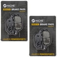 thumbnail image 1 of Niche Rear Brake Pad Set for Yamaha YZF R6S Organic Motorcycle 2 Pack 519-KPA2495D, 1 of 6