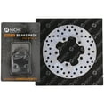 thumbnail image 1 of Niche Rear Brake Rotor Pad Semi Metallic Kit for Suzuki GSXR600 Motorcycle MK1006447, 1 of 6