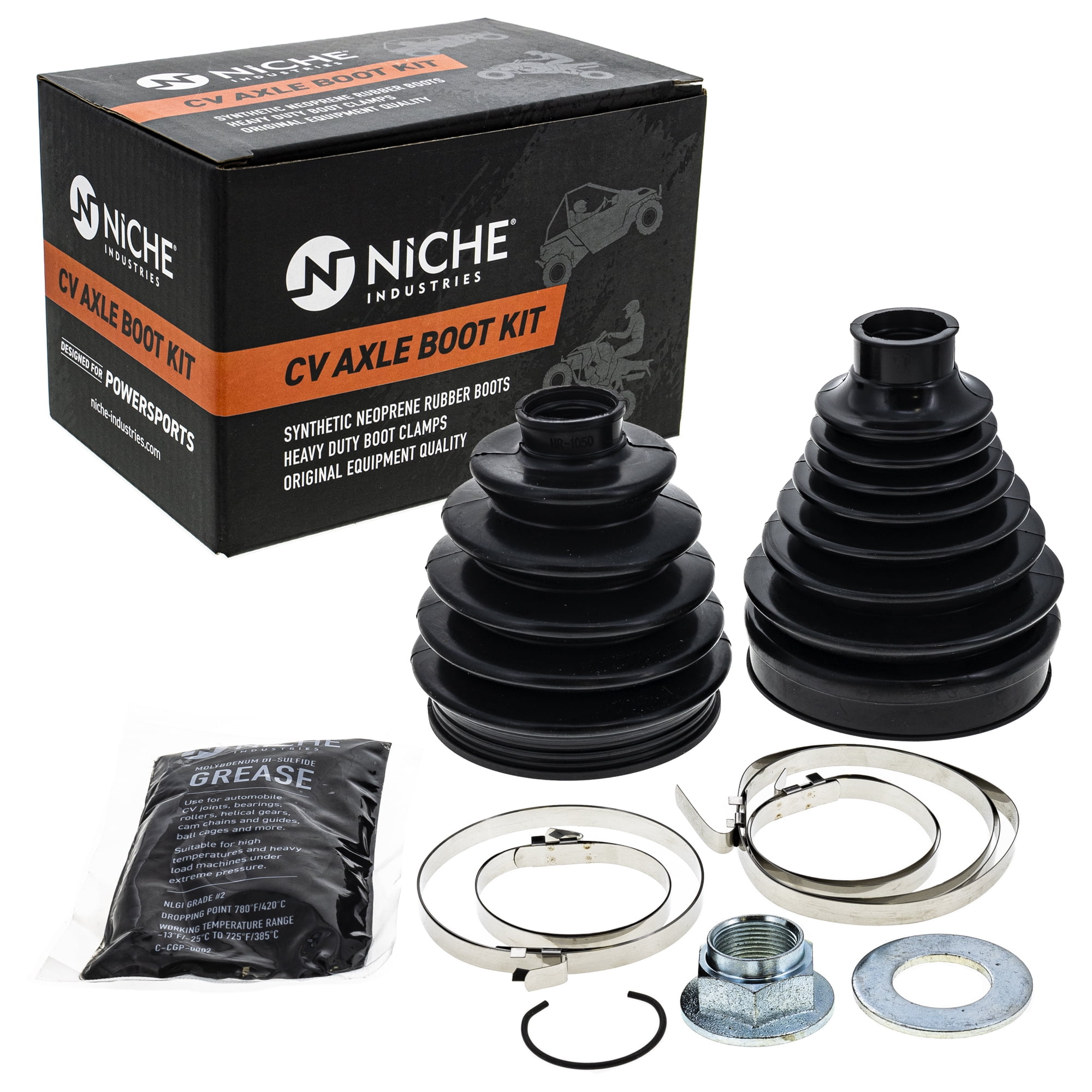 Niche Rear CV Axle Boot Kit for Yamaha Wolverine RMAX2 RMAX4 1000 YXE10 ...