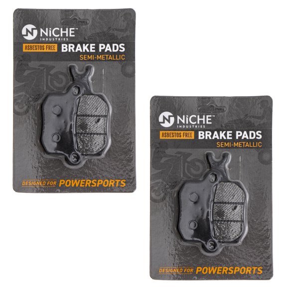 Niche Rear Left Brake Pad for Can-Am Defender HD10 Semi-Metallic UTV 2 Pack 519-KPA2331D