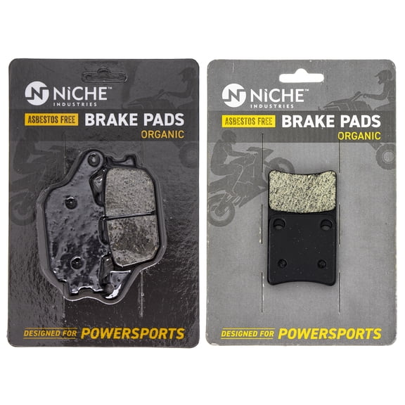 Niche Rear Organic Parking Brake Pad Set for Honda CRF1000L Motorcycle MK1002473
