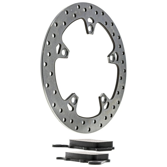 Niche Rear Right Brake Rotor Pad Kit for BMW F650GS 34212345449 Motorcycle MK1006641
