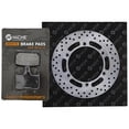 thumbnail image 1 of Niche Rear Right Brake Rotor Pad Kit for Honda 06435-MAZ-016 Motorcycle MK1006657, 1 of 6