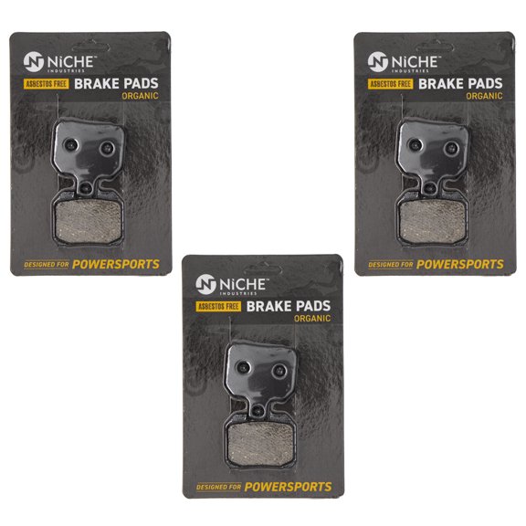 Niche Right Brake Pad Set for Can-Am Traxter 500 Organic UTV 3 Pack 519-KPA2359D