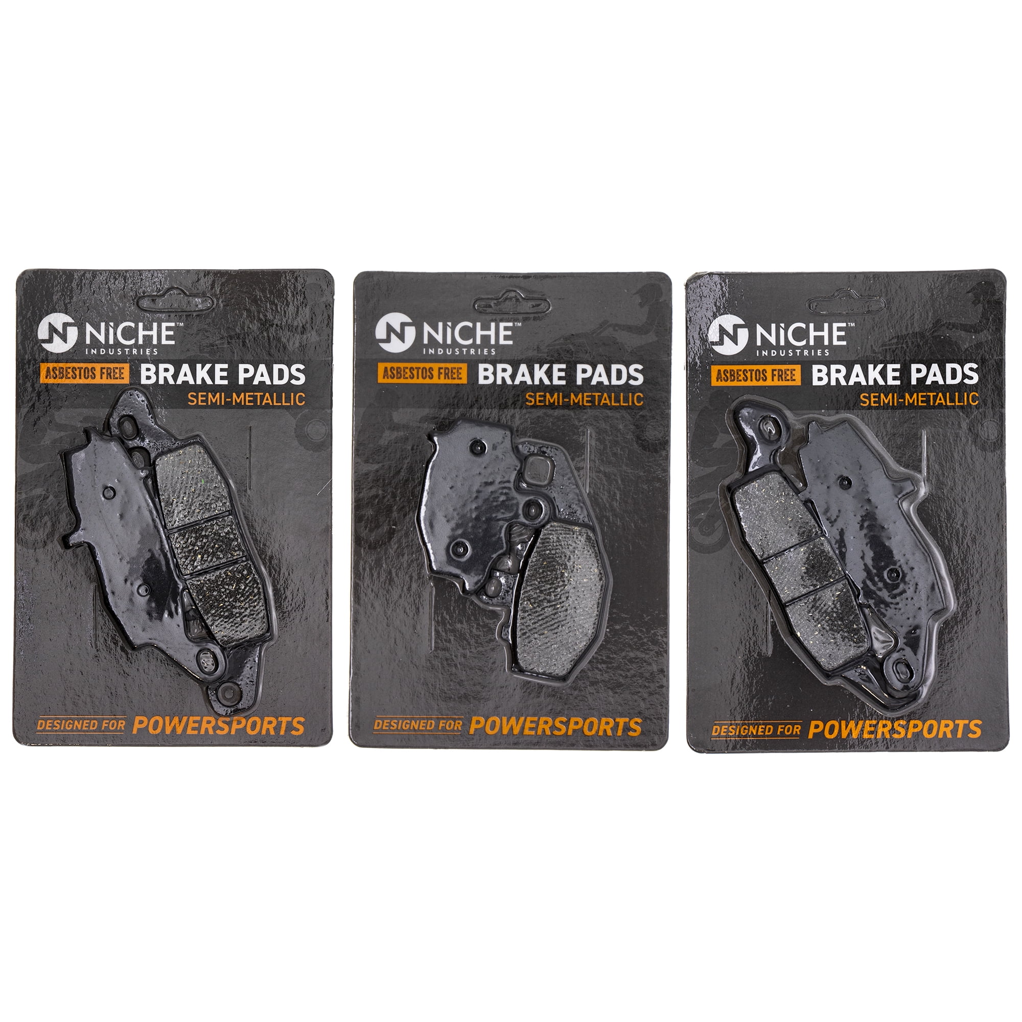 Niche Semi-Metallic Brake Pad Set for Kawasaki Ninja ZX9R