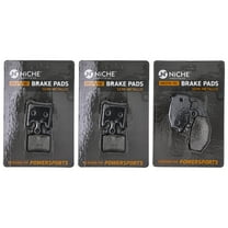 Niche Semi-Metallic Brake Pad Set for Kawasaki Ninja ZX10R Motorcycle MK1002559