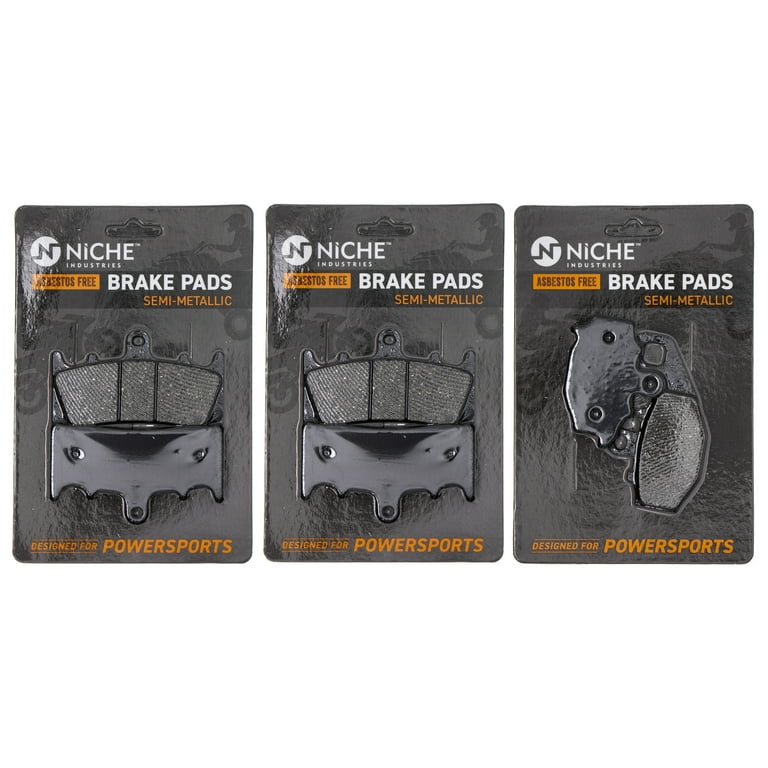 シックスパット Amazon.com: Caltric Front & Rear Brake Pads Compatible with