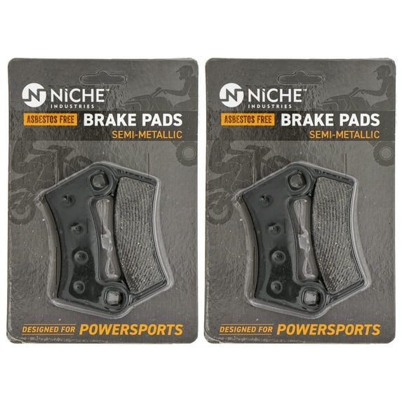 Niche Semi-Metallic Brake Pad Set for Polaris Outlaw RZR 900 2203318 UTV 519-KPA2227D