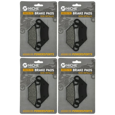 Niche Semi-Metallic Brake Pad Set for Polaris Sportsman 500 850 1911279 UTV 519-KPA2224D
