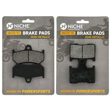 Niche Semi-Metallic Brake Pad Set for Yamaha Nytro RS90NL Snowmobile MK1002861