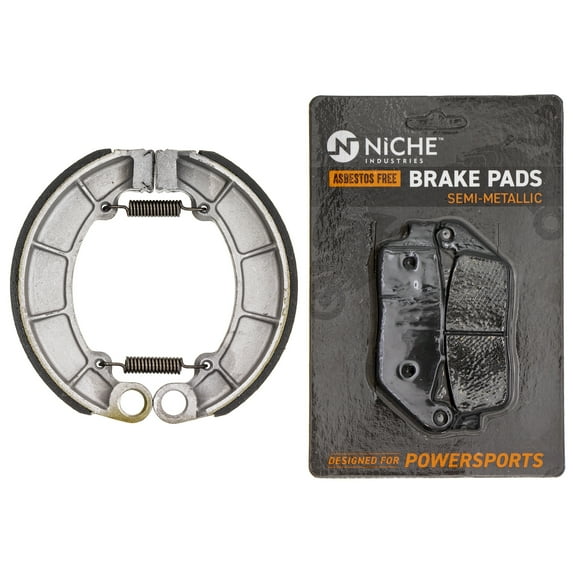 Niche Semi-Metallic Brake Pad and Shoe Set for Honda Shadow Ace 750 Motorcycle MK1002537