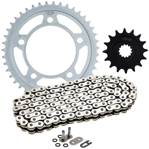 Niche Sprocket Chain Set Honda CTX700 NC700X 16/43 Tooth 520 O-Ring Front Rear MK1013203