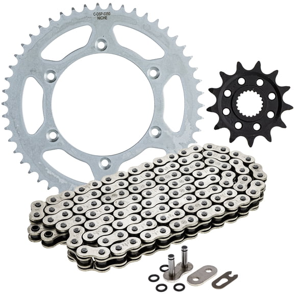 Niche Sprocket Chain Set Yamaha WR250F YZ125X 13/50 Tooth 520 O-Ring Front Rear MK1013183