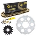 thumbnail image 1 of Niche Sprocket Chain Set for 1990-91 Suzuki GSXR750 15/43T 530 X-Ring Motorcycle MK1005064, 1 of 8