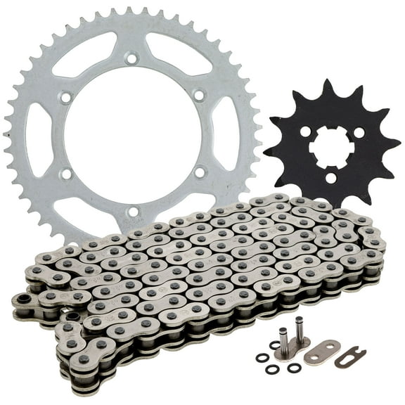 Niche Sprocket Chain Set for 1994-95 Kawasaki KX125 12/49T 520 O-Ring Motorcycle MK1004181