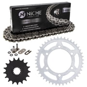 Niche Sprocket Chain Set for 2011-18 Suzuki GSXR750 17/43T 520 O-Ring Motorcycle MK1004192