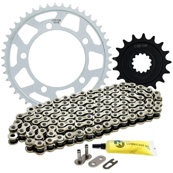 Niche Sprocket Chain Set for BMW S1000R 17/45 Tooth 525 Front Rear Kit MK1014421