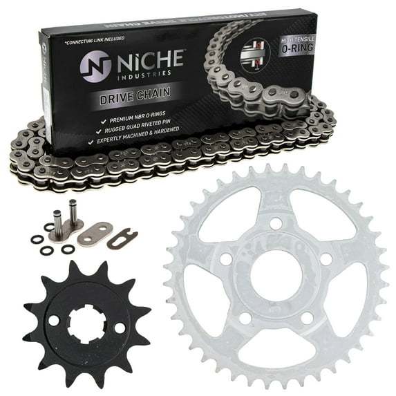 Niche Sprocket Chain Set for Honda ATC200X 12/40T 520 O-Ring ATV MK1004419
