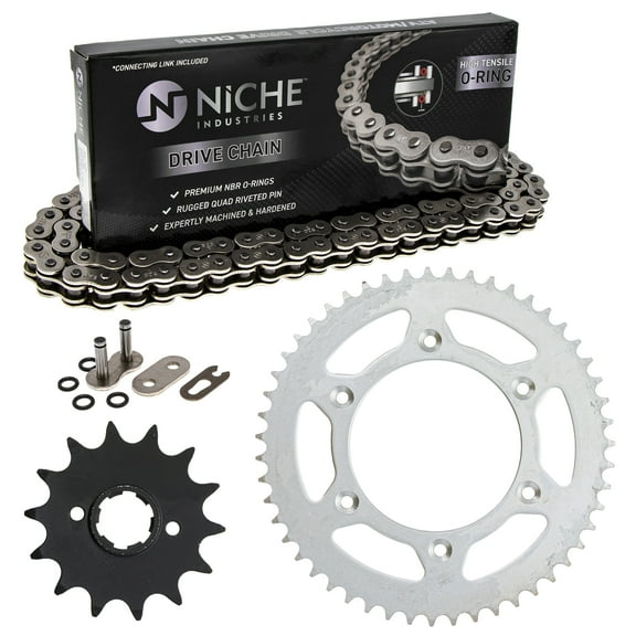 Niche Sprocket Chain Set for Honda CR500R 14/51T 520 O-Ring Motorcycle MK1004208