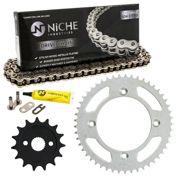 Niche Sprocket Chain Set for Honda CR80R 15/49T 428 Motorcycle MK1004017