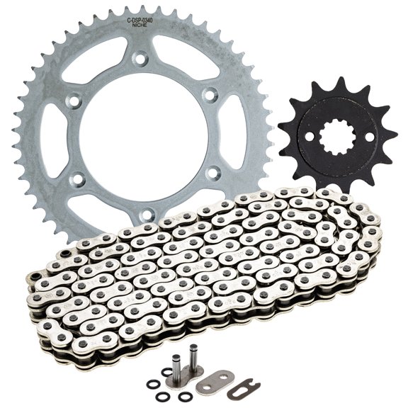 Niche Sprocket Chain Set for Honda CRF250F 13/50 Tooth 520 O-Ring Front Rear MK1013148