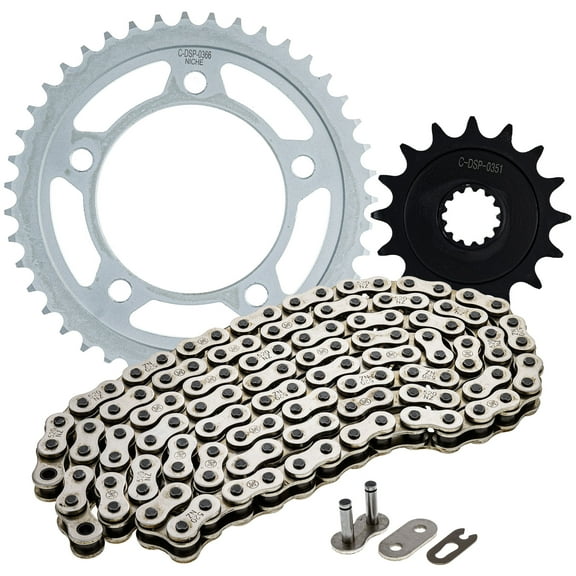 Niche Sprocket Chain Set for Honda CTX700 NC700X 16/43 Tooth 520 Front Rear Kit MK1013133