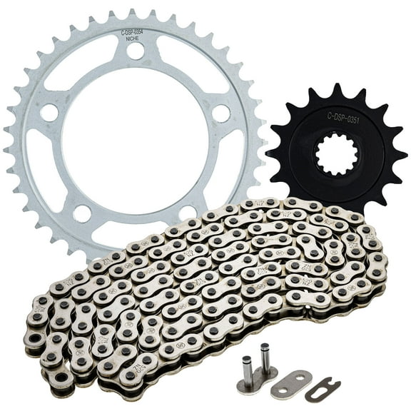 Niche Sprocket Chain Set for Honda CTX700 NM4 16/39 Tooth 520 Front Rear Kit MK1013122