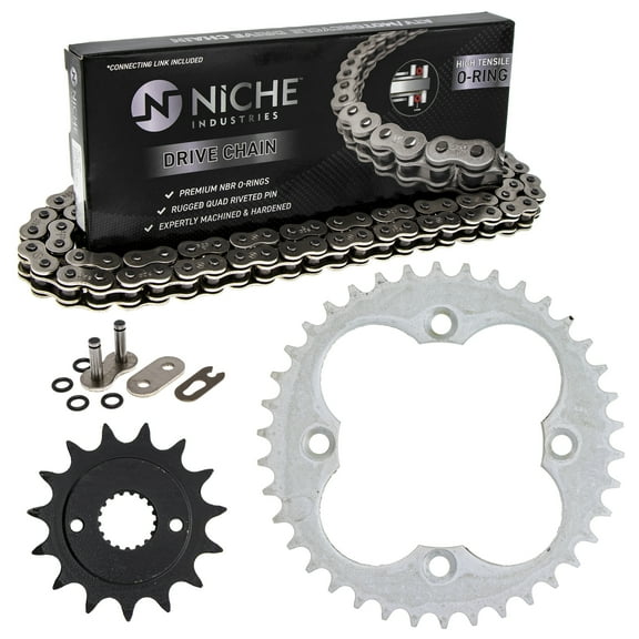 Niche Sprocket Chain Set for Honda TRX400EX 15/38T 520 O-Ring ATV MK1004474