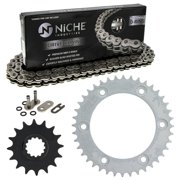 Niche Sprocket Chain Set for Honda VTR1000 16/40T 520 O-Ring Motorcycle MK1004275