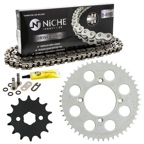Niche Sprocket Chain Set for Honda XR100R 14/50T 428 O-Ring Motorcycle MK1004314