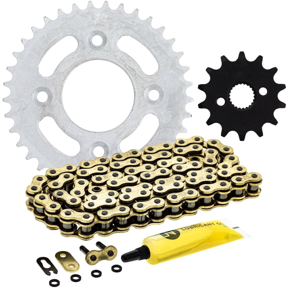 Niche Sprocket Chain Set for Honda XR50R 14/37T 420 X-Ring Motorcycle MK1004916